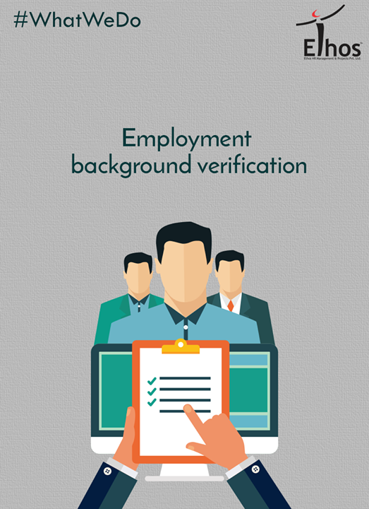 As a part of the recruitment process at Ethos, we ensure we do a thorough background verification of the employees’s previous employment details including length of employment, position, and rehire eligibility. Frequently, information supplied by job applicants is either false or inflated. Having false information, one can make an incorrect decision for the applicant's position or salary. 

#EthosIndia #Ahmedabad #EthosHR #Recruitment