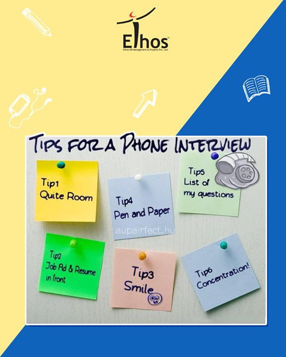:: Tips for a phone Interview ::

#EthosIndia #Ahmedabad #EthosHR #Recruitment #Jobs