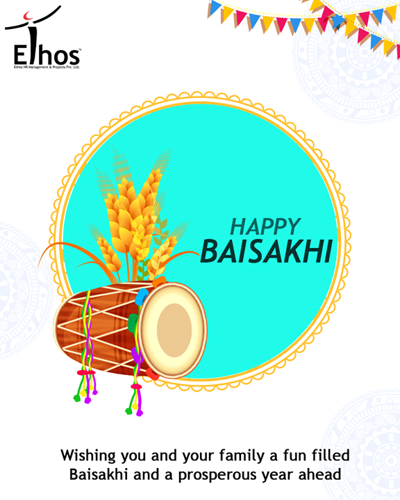 Wishing you and your family a fun filled #Baisakhi and a prosperous year ahead.

#HappyBaisakhi #EthosIndia #Ahmedabad #EthosHR #Recruitment