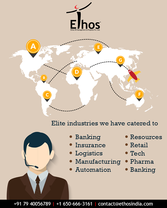 Ethos India,  EsteemedClientele, AcrossIndustries, EffectivelyServed, CareerOpportunity, AccurateCareerOption, EthosIndia, Ahmedabad, EthosHR, Recruitment, CareerGuide, India