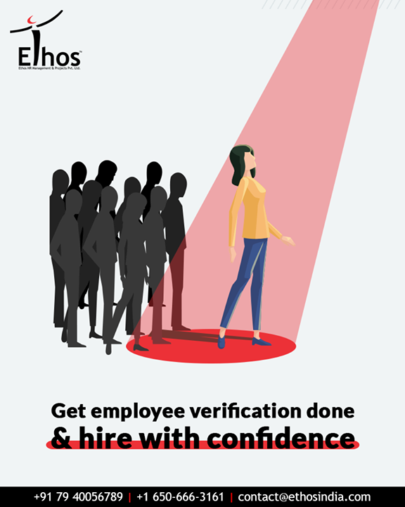 We are here to offer the fastest and most comprehensive background screening solutions. Get employee verification done & hire with confidence!

#EthosIndia #Ahmedabad #EthosHR #Recruitment #CareerGuide #India