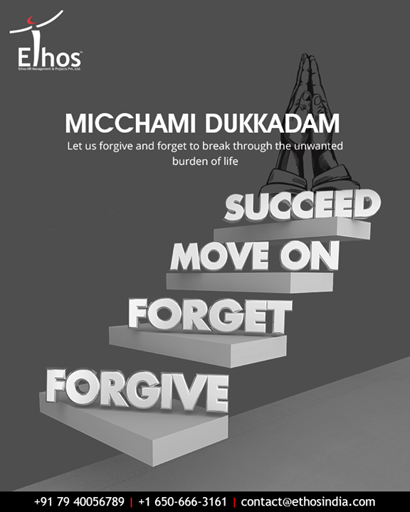 Asking for your forgiveness on this festive day of self-discipline.

#MicchamiDukkadam #Samvatsari #Samvatsari2019 #EthosIndia #Ahmedabad #EthosHR #Recruitment #CareerGuide #India