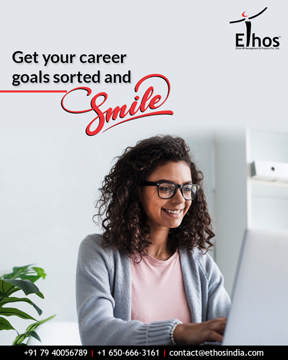 Looking to find a suitable job that will match your personality?
We will help you to get your career goals sorted and smile.

#EthosIndia #Ahmedabad #EthosHR #Recruitment #CareerGuide #India