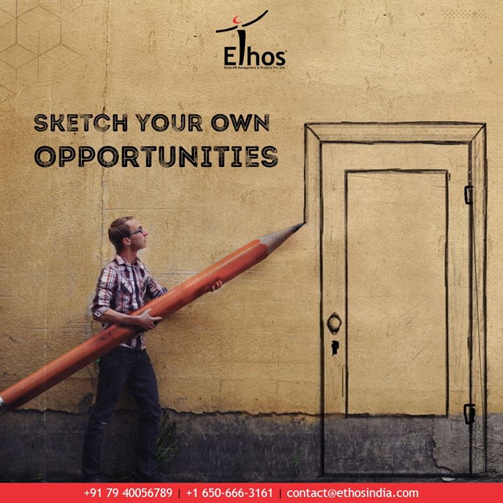 Let visual thinking be your power tool and sketch your own opportunities. 

#EthosIndia #Ahmedabad #EthosHR #Recruitment #CareerGuide #India