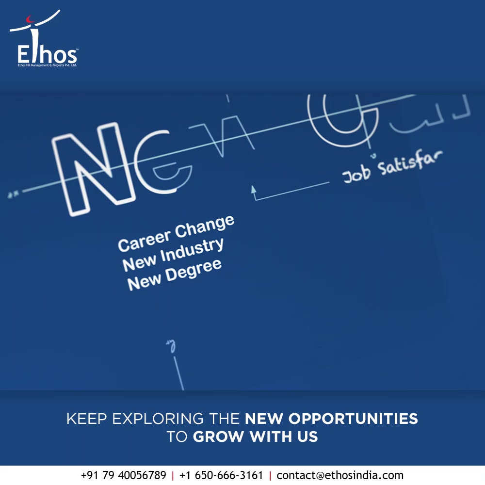 Let your life keep embracing the hues of newness. 
Keep exploring the new growth opportunities by choosing Ethos India as your expert career guide. 

#EthosIndia #Ahmedabad #Ethos #HR #HumanResource #HumanResourceManagement #Recruitment #CareerGuide #India #CareerCounsellor #NewOpportunities