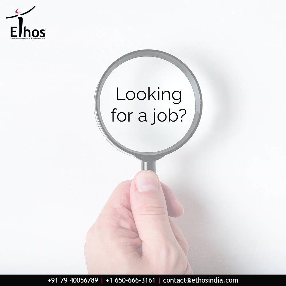 It in not an easy game to find the job of your choice all the time but that doesn’t mean that you give up your heart.

Stay focused & get in touch with the expert career guide; Ethos India.

#EthosHR #Ethos #HR #Recruitment #CareerGuide #India